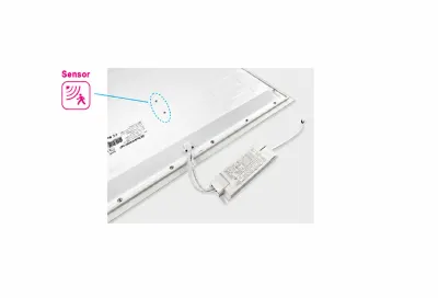 LED Panel ECO-Y-SENSOR Backlit, 150 Lumen/Watt, 28W
