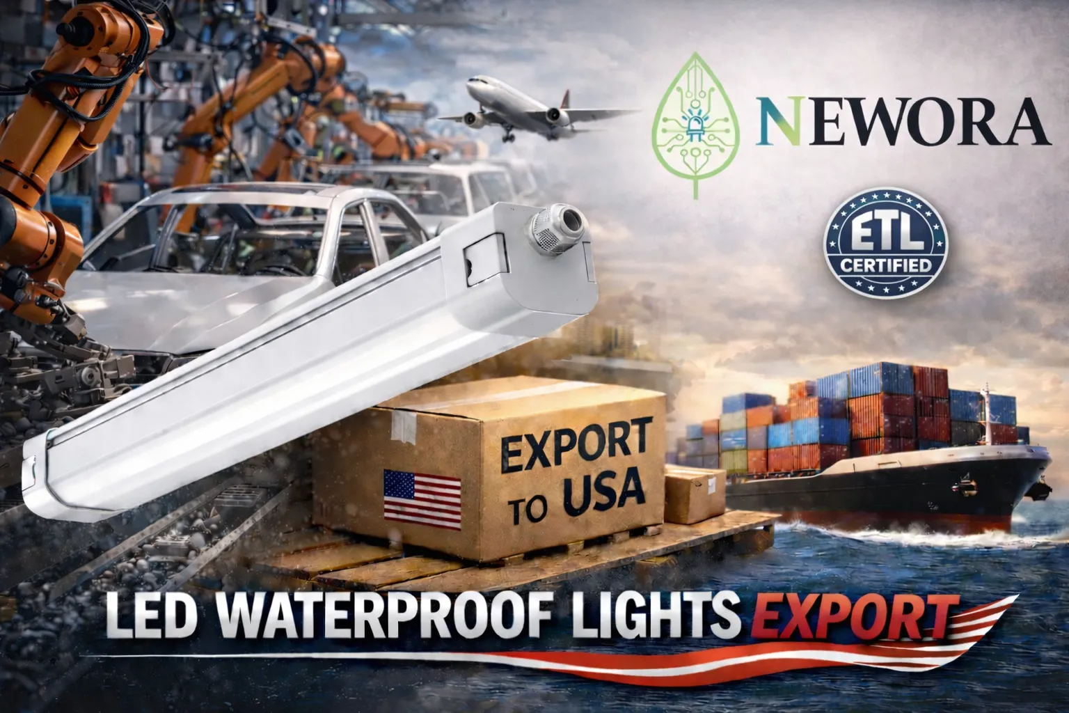 ETL zertifizierte LED-Maschinenleuchten